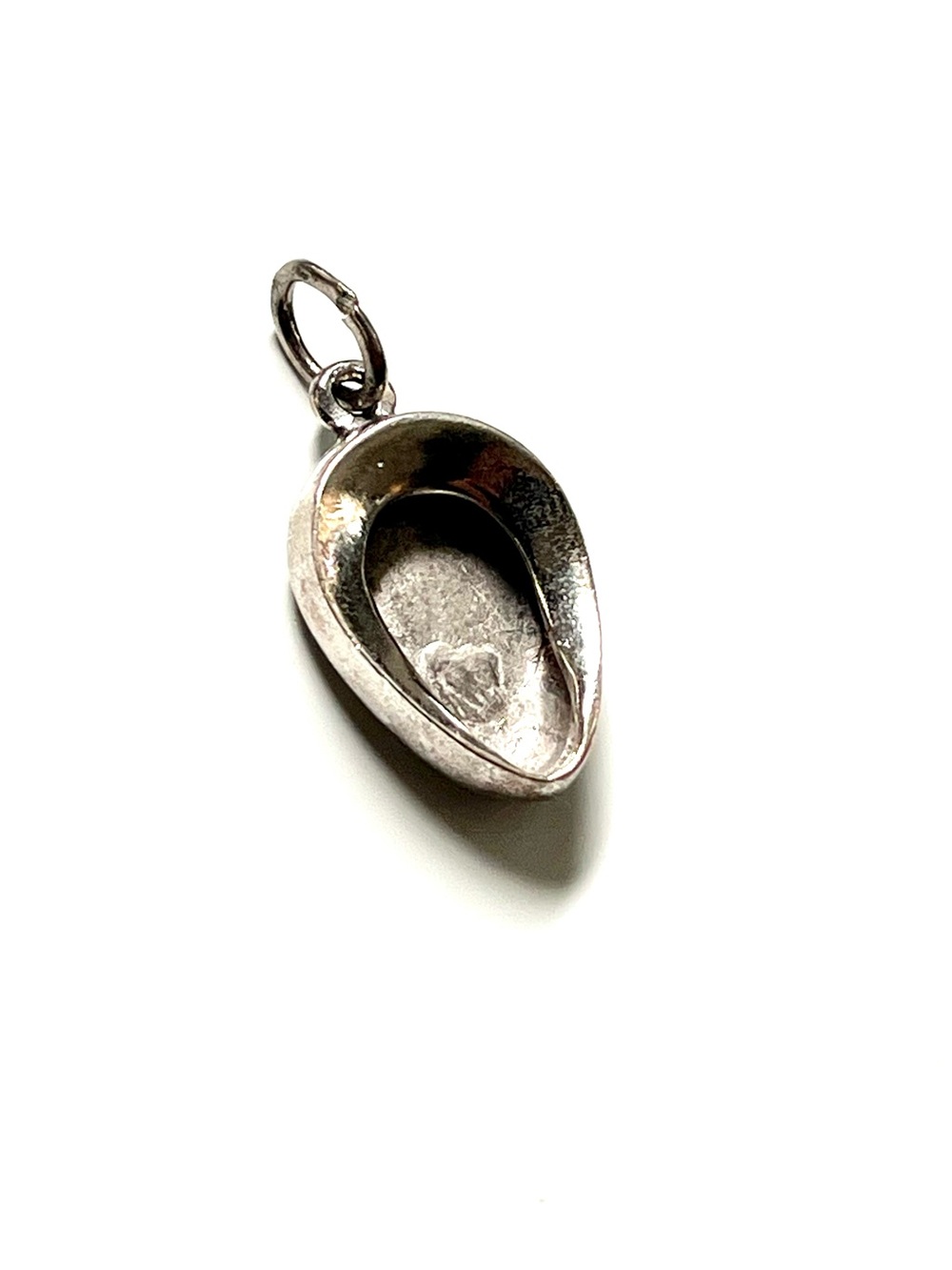 Vintage Sterling Silver Bedpan Charm